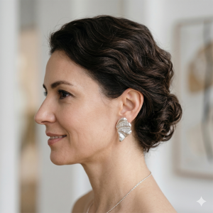 Arete Marea de plata