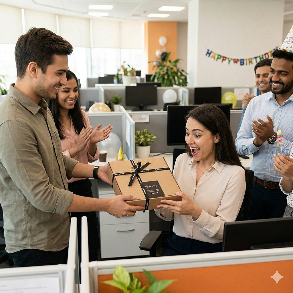 Sorprende a tu partner de oficina