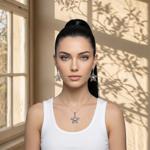 Aretes y dije Miluska